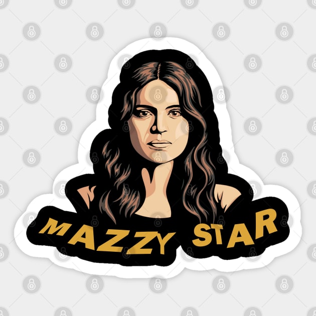 Mazzy Star Sticker by Aldrvnd